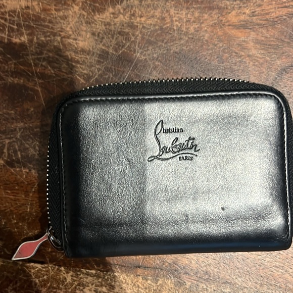 Designer Louboutin Mini Wallet - Picture 3 of 10